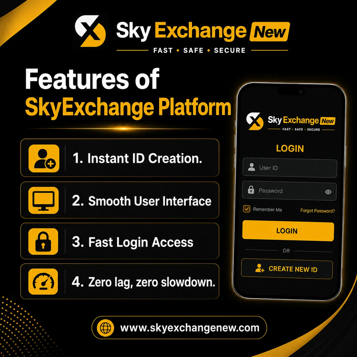 Features of SkyExchange Platform