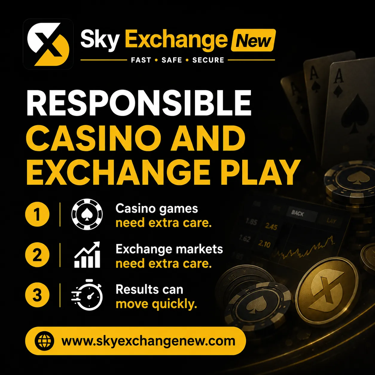 Responsible Casino and Exchange Play