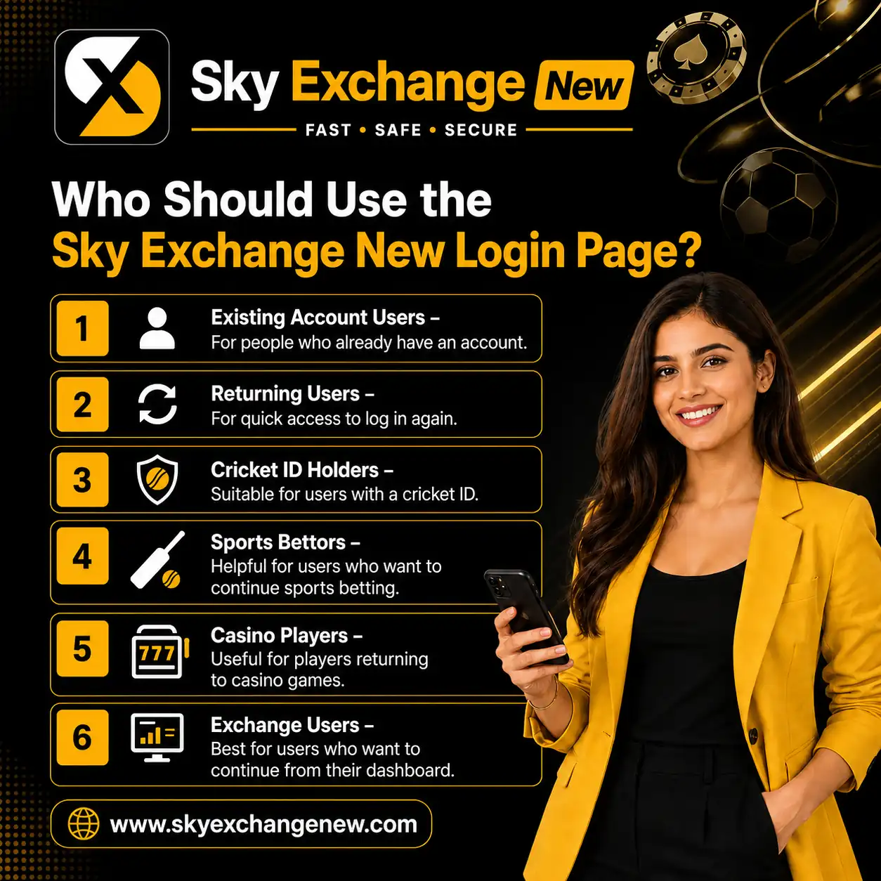Who Should Use the Sky Exchange New Login Page