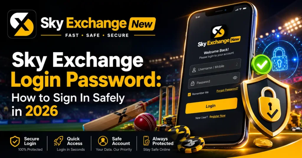 Sky Exchange Login Password: How to Sign In Safely in 2026